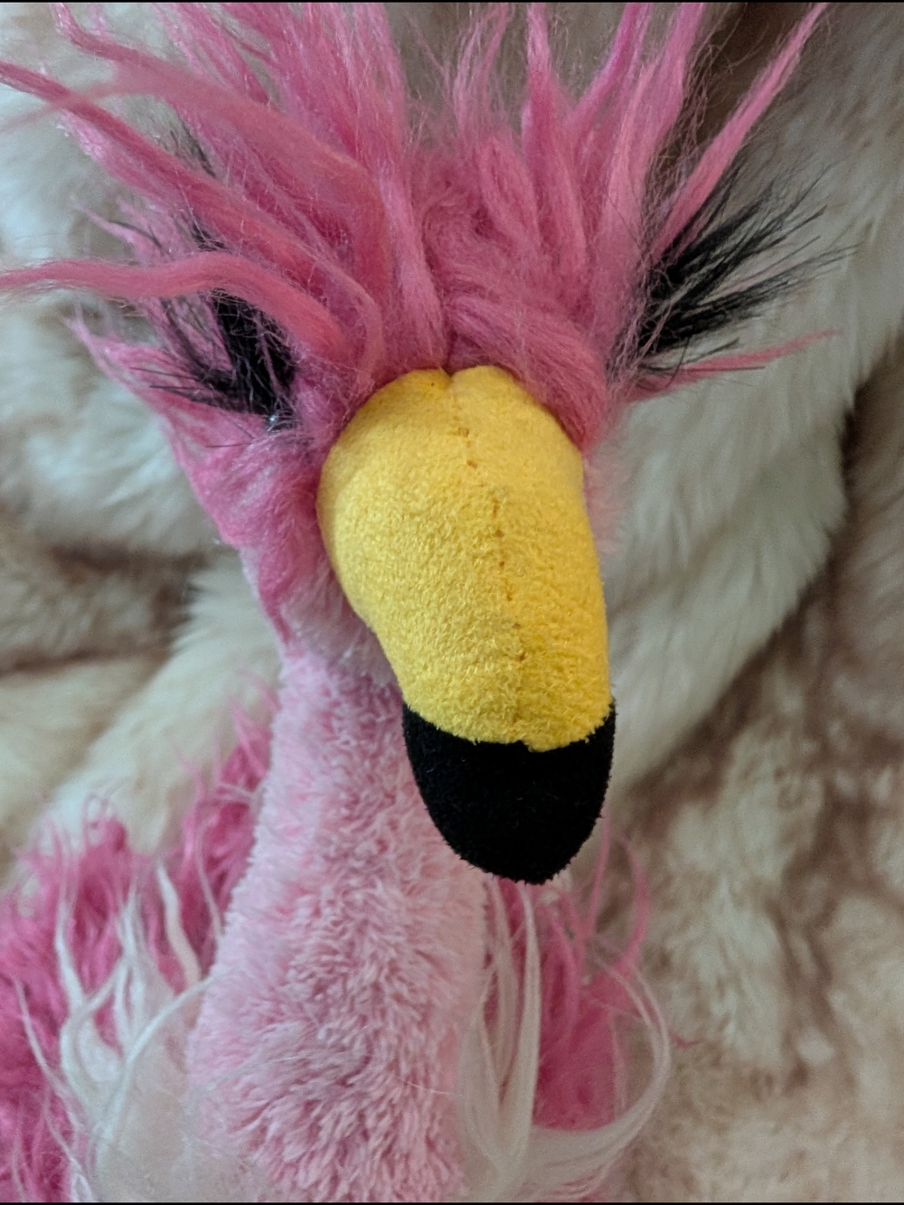 Jellycat Fenella Flamingo Fluffy Plush Toy - Picture 2 of 10